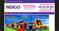 Desktop Screenshot of indigoinflatables.com